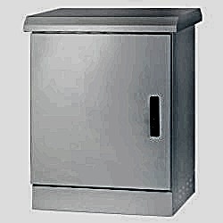 FormRack - 12U 600x450 IP66 Outdoor Zemin Tipi / Tek Cidarlı 100mm Bazalı