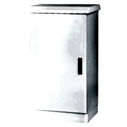 FormRack - 20U 600x600 IP66 Outdoor Zemin Tipi / Tek Cidarlı 100mm Bazalı