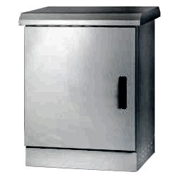 FormRack - 9U 600x600 IP66 Outdoor Zemin Tipi / Çift Cidarlı 100mm Bazalı Çift Cidarlı