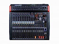 Decon - 8 Kanal Mono / 2 Kanal Stereo Power Mixer (2x650Watt)