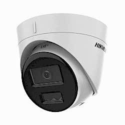 Hikvision - 4MP 2.8mm Lens 30Mt. IR H.265+ Smart Hybrid Light Dome İP Kamera - Dahili Mikrofon