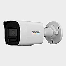 Hikvision - 4MP 4mm Lens H.265+ 50Mt. IR ColorVu İP Bullet Kamera - Mikrofonlu