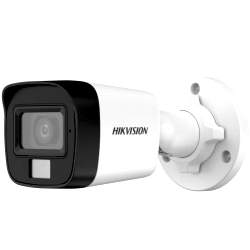 Hikvision - 2.0MP 2.8mm Lens 20 Mt. IR Hibrit Bullet Kamera - Sesli
