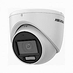 Hikvision - 2MP 2.8mm Lens 20Mt. IR Smart Hybrid Light Dome Kamera - Dahili Mikrofon