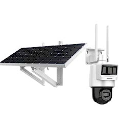 Hikvision - 4MP 2.8mm Sabit Lens 4G, MicroSD Kart, Pır+Radar, Pan&Tilt IP66 Solar Kamera