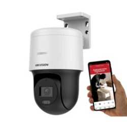 Hikvision - 4MP 2.8mm Lens 30Mt. IR H.265+ IP PT Kamera - Dahili Mikrofon