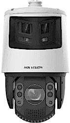 Hikvision - 6+4 MP 32X Optik Zoom 200Mt. IR TandemVu Colorvu IP PTZ Kamera