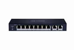 Hikvision - 8 Ports PoE + 2 Port GB Uplink Switch