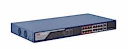 Hikvision - 16 Ports PoE + 2x Gigabit Combo Port SMART Switch