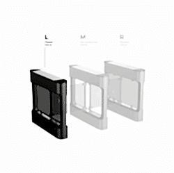 Hikvision - Kanatlı Bel Turnikesi