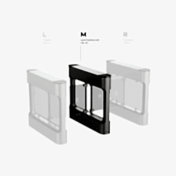 Hikvision - Kanatlı Bel Turnikesi