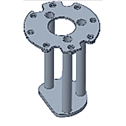 Hikvision - DS-KAB6-ZU1 Modeliyle Kurulum İçin Yüz Braketi