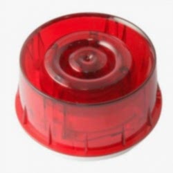 Honeywell - Akıllı Duvar Montajı İzolatörlü Flaşörlü Siren, Kırmızı