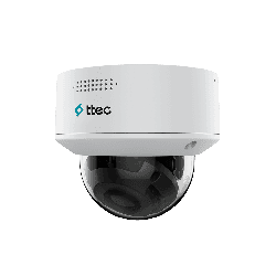 Ttec - 5MP 2.7~13,50mm Motorize Lens H265+ 30Mt. IR Dome İP Kamera - Dahili Mikrofonlu