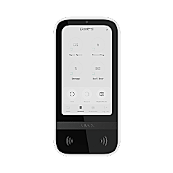 AJAX - Kablosuz Keypad Touch Screen - Beyaz