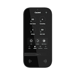 AJAX - Kablosuz Keypad Touch Screen - Siyah