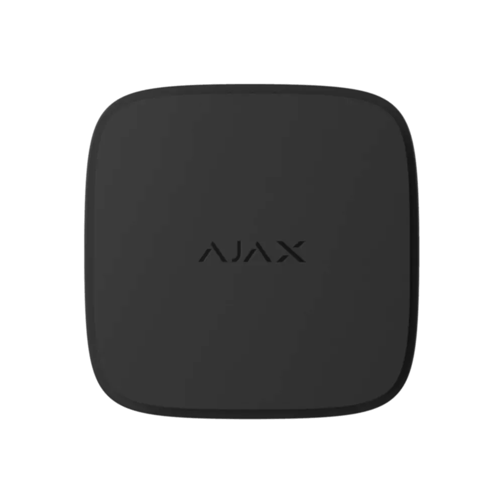 AJAX - Kablosuz Multisensör Isı ve Duman Dedektörü - Siyah