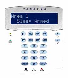 Paradox - 32 Zon Kablolu Lcd Keypad