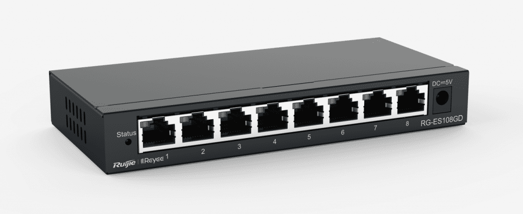 Reyee - 8 Port Gigabit unmanaged Switch