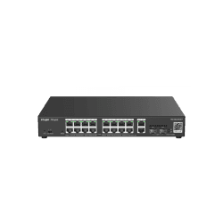 Reyee - 16 Port Gigabit PoE, 2 Port GB RJ45, 2 SFP Slots Smart PoE Switch