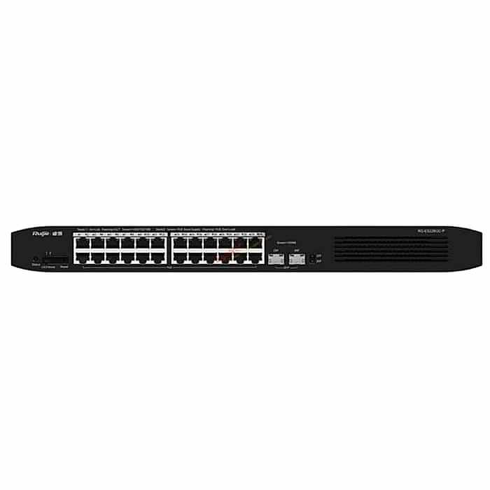 Reyee - 26 Port Gigabit PoE, 2 SFP Slots, Smart POE Switch