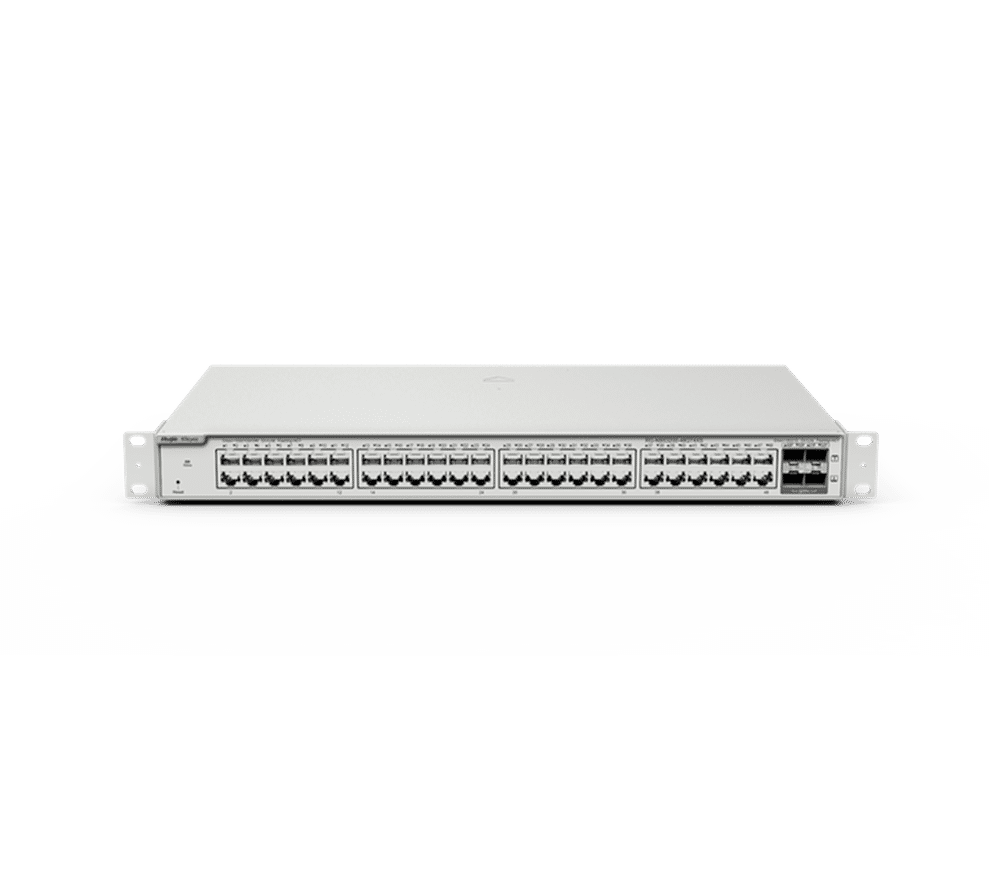 Reyee - 48 Port Gigabit, 4 SFP Ports, L2+ Managed Switch