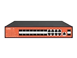 Wi-Tek - 18SFP+8GE 802.3af/at Cloud L2 Managed Fiber Aggregation Switch