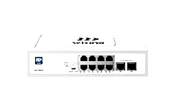 Wiking - 8 Port 100Mbps PoE, 2 Port 100Mbps Uplink Port Yönetilmez PoE Switch