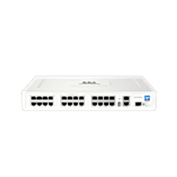 Wiking - 24 Port Megabit PoE, 2 Port Gigabit Uplink, 1 SFP Port Switch